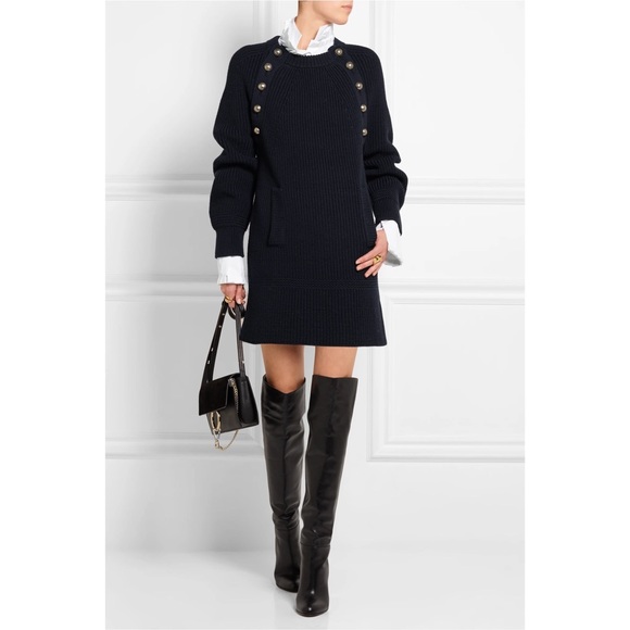 Chloe Oversized wool sweater dress!🫐 - Picture 2 of 10